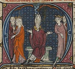 Portrait of Agnes of Courtenay
