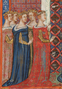 Portrait of Margaret, Countess of Anjou