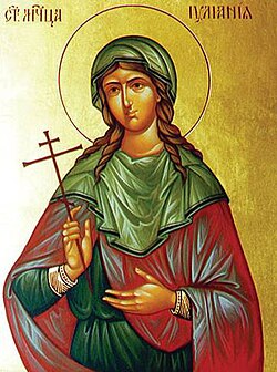 Portrait of Juliana of Nicomedia