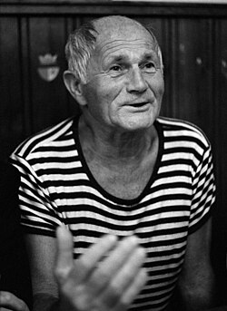 Portrait of Bohumil Hrabal