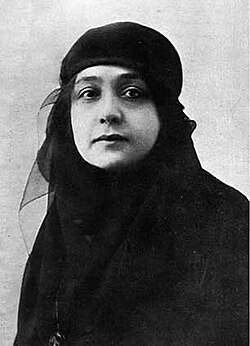 Portrait of Huda Sha'rawi