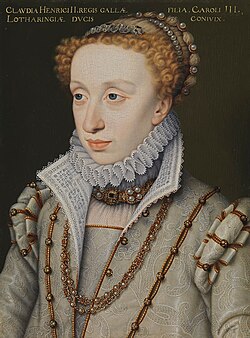 Portrait of Claude of Valois