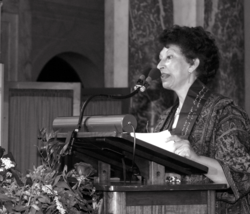 Portrait of Fatema Mernissi