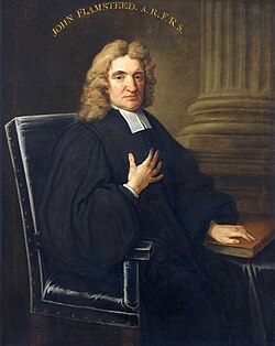 Portrait of John Flamsteed