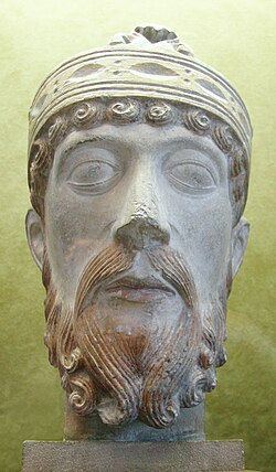 Portrait of Lothair of France