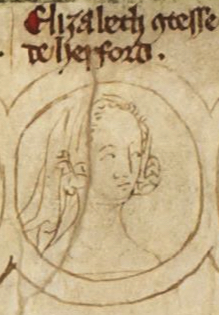 Portrait of Elizabeth of Rhuddlan