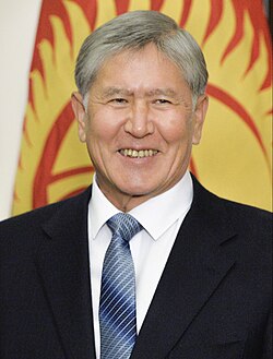 Portrait of Almazbek Atambaev