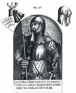 Portrait of Ulrich III, Count of Württemberg