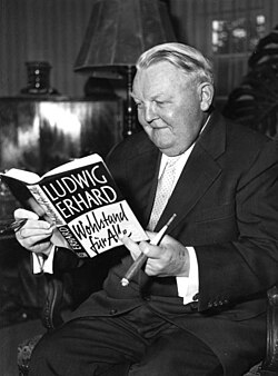 Portrait of Ludwig Erhard
