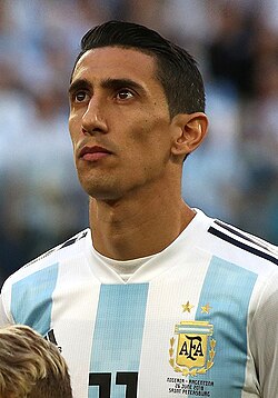 Portrait of Ángel Di María