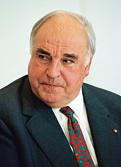 Portrait of Helmut Kohl