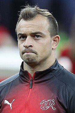 Portrait of Xherdan Shaqiri