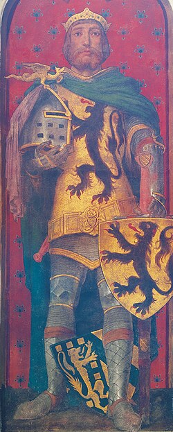 Portrait of Robert III, Count of Flanders