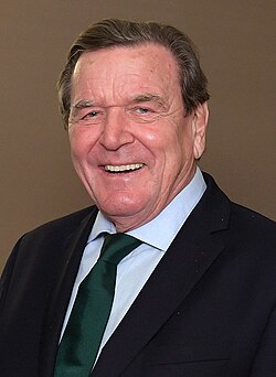 Portrait of Gerhard Schröder