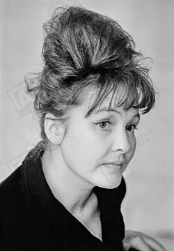 Portrait of Bella Akhmadulina