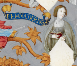 Portrait of Berengaria of Portugal