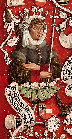 Portrait of Margaret of Austria, Queen of Bohemia
