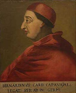 Portrait of Bernardino López de Carvajal