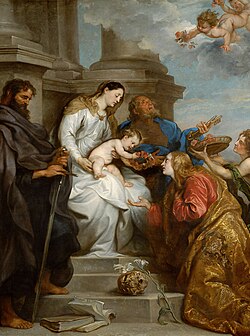 Portrait of Saint Rosalia