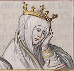 Portrait of Blanche of Bourbon