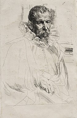 Portrait of Pieter Brueghel the Younger