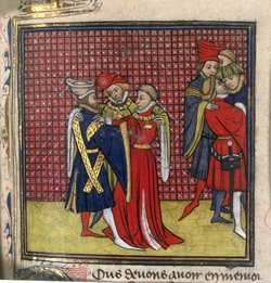 Portrait of Hugh X of Lusignan