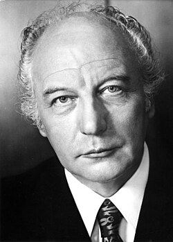 Portrait of Walter Scheel