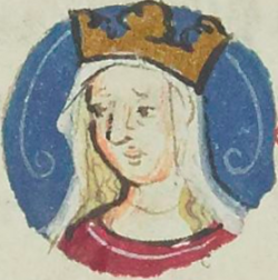 Portrait of Isabella of France, Queen of Navarre