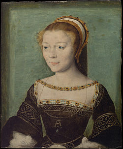 Portrait of Anne de Pisseleu d'Heilly