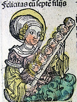 Portrait of Felicitas of Rome