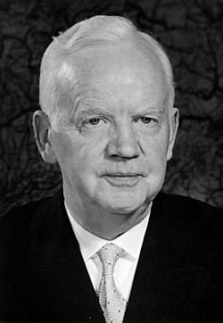 Portrait of Heinrich Lübke