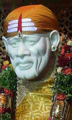 Portrait of Sai Baba of Shirdi