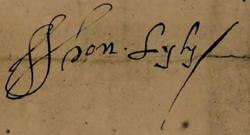 Portrait of John Lyly