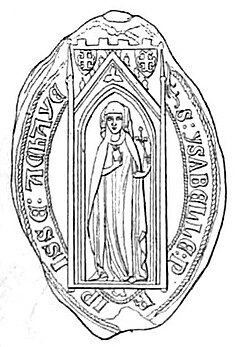 Portrait of Isabella of Villehardouin