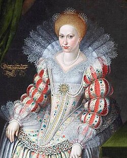 Portrait of Duchess Magdalene Sibylle of Prussia