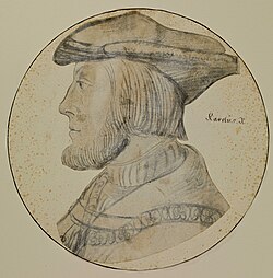 Portrait of Maximilianus Transylvanus
