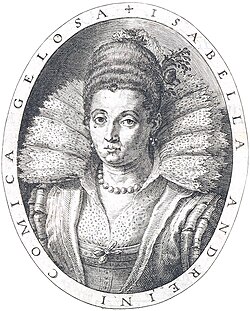 Portrait of Isabella Andreini