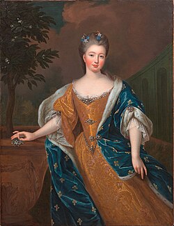 Portrait of Marie Louise Élisabeth d'Orléans