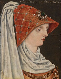 Portrait of Matilda of Habsburg