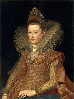 Portrait of Margherita Gonzaga, Duchess of Lorraine