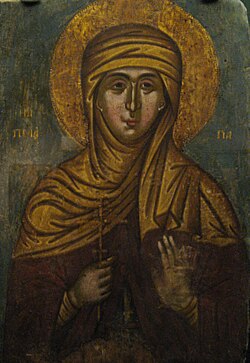 Portrait of Saint Pelagia