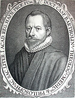 Portrait of Caspar Bartholin the Elder
