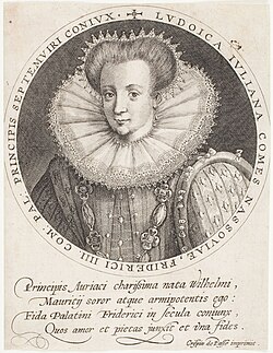 Portrait of Countess Louise Juliana of Nassau