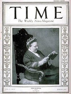 Portrait of Amy Lawrence Lowell