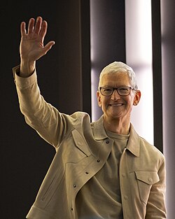 Portrait of Tim Cook