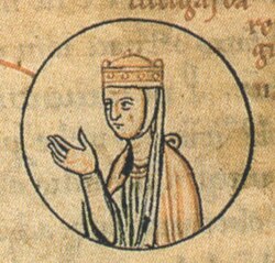 Portrait of Liutgard of Saxony