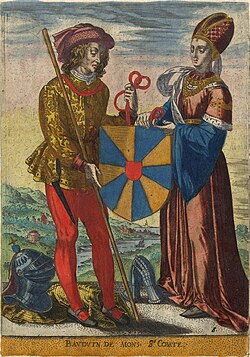 Portrait of Baldwin VI, Count of Flanders