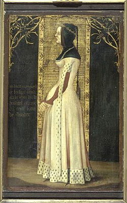 Portrait of Margaret of Brabant, Countess of Flanders