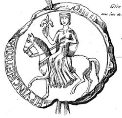Portrait of Sanchia of Provence