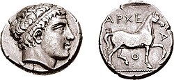 Portrait of Archelaus I of Macedon